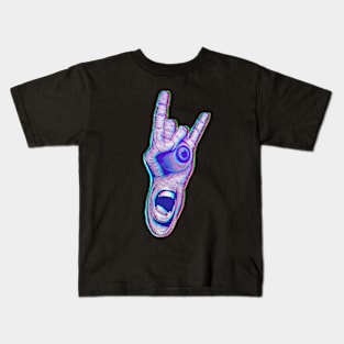 music and art expressions Kids T-Shirt